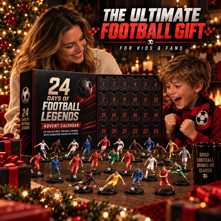 Calendrier de l’Avent Football – 24 Figurines