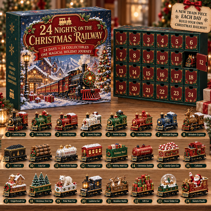 🚂🎄 24 Nuits sur le Chemin de Fer de Noël ✨