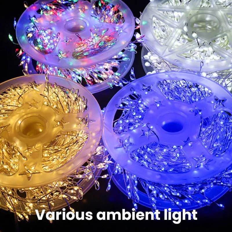 🎄🎁 Vente Flash de Noël ✨ Guirlande lumineuse en fil de cuivre