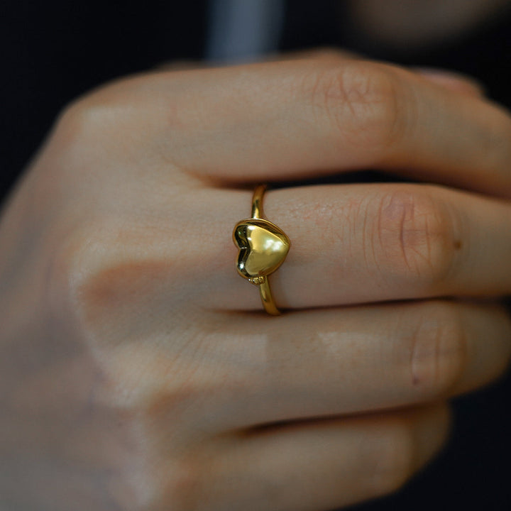 Bague Médaillon Cœur