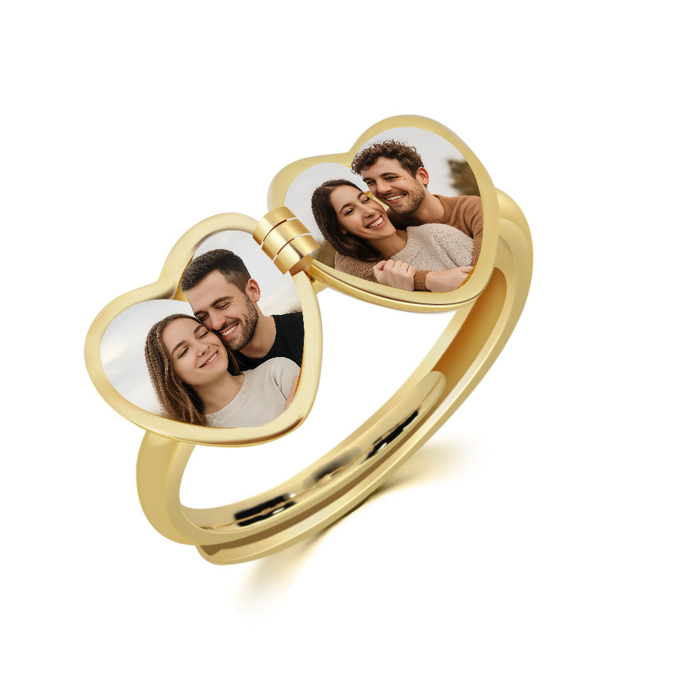 Bague Médaillon Cœur