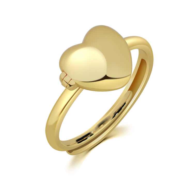 Bague Médaillon Cœur