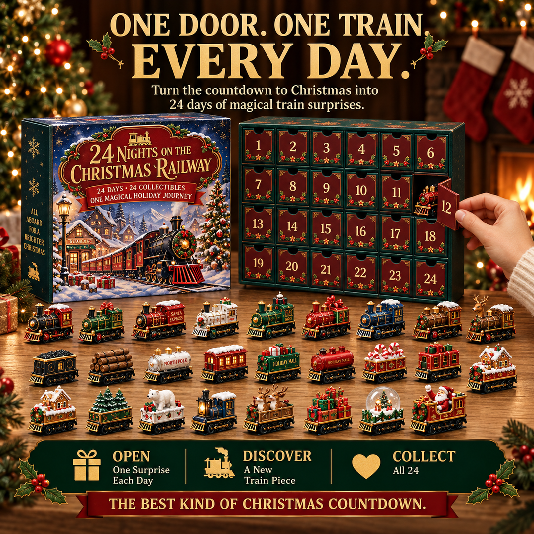 🚂🎄 24 Nuits sur le Chemin de Fer de Noël ✨