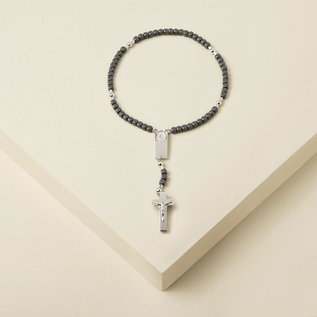 Ravie® Hématite mate & argent sterling – Traditionnel