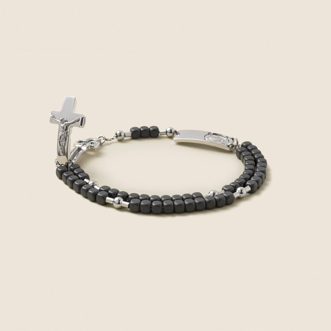 Ravie® Hématite mate & argent sterling – Traditionnel