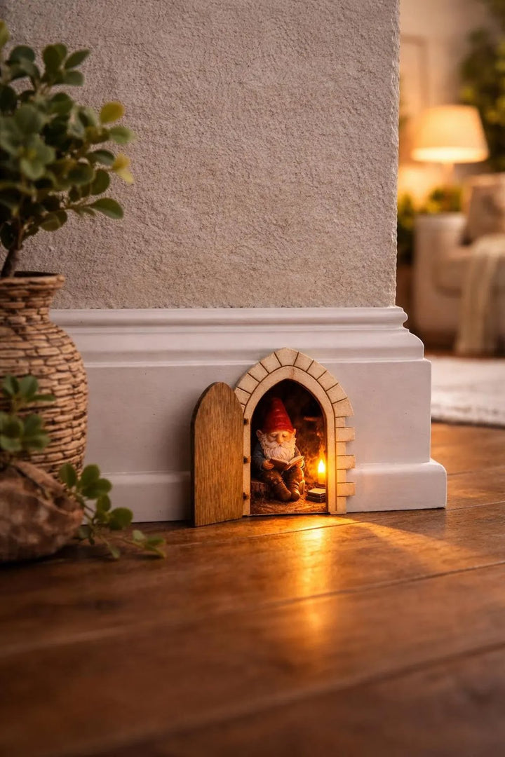 🚪✨ La petite porte des fées qui s’ouvre – un petit monde caché