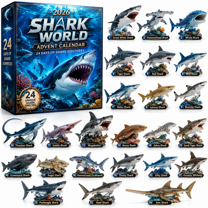 🦈 Calendrier de l’Avent 2026 Monde des Requins