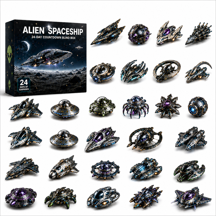 👽🚀 Calendrier de l’Avent Vaisseaux Extraterrestres 2026 – 24 Jours de Surprises Spatiales 🎄✨