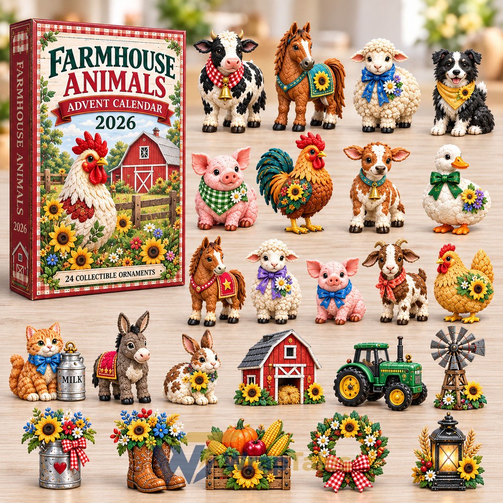 Calendrier de l’Avent « Farmhouse Animals » 2026