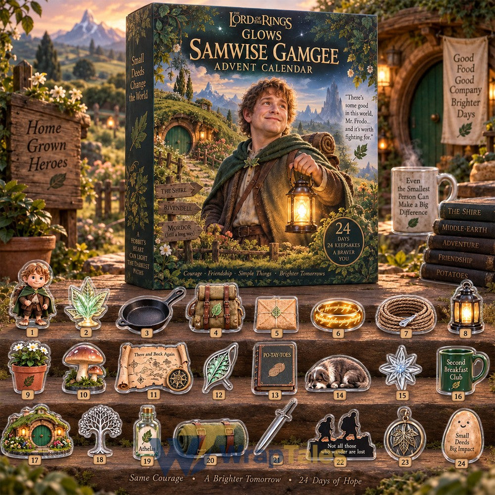 Calendrier de l’Avent Samsagace Gamegie « Le Seigneur des Anneaux »