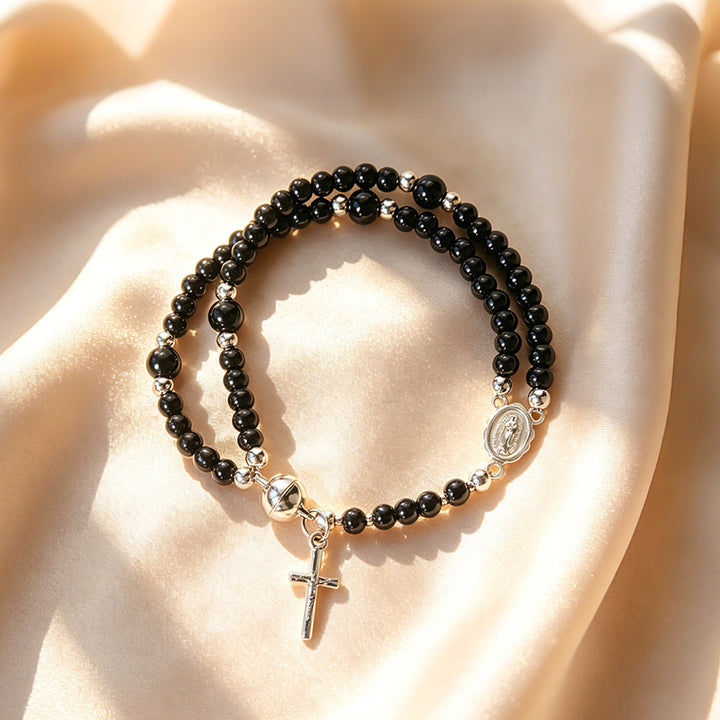 Bracelet tendance avec perles de prière
