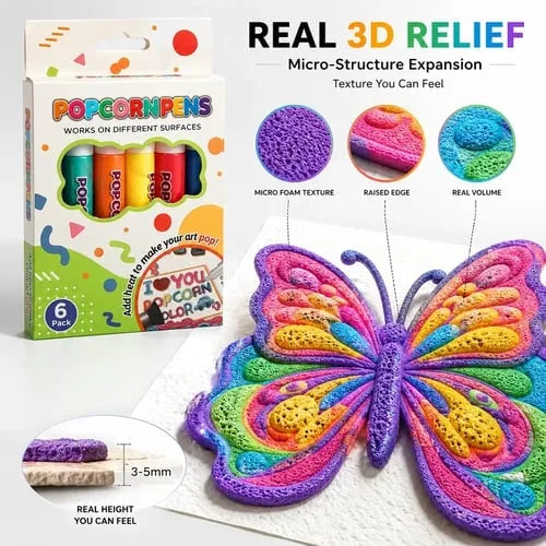 🎁🔮Stylo magique – Dessinez en 3D d'un seul trait !