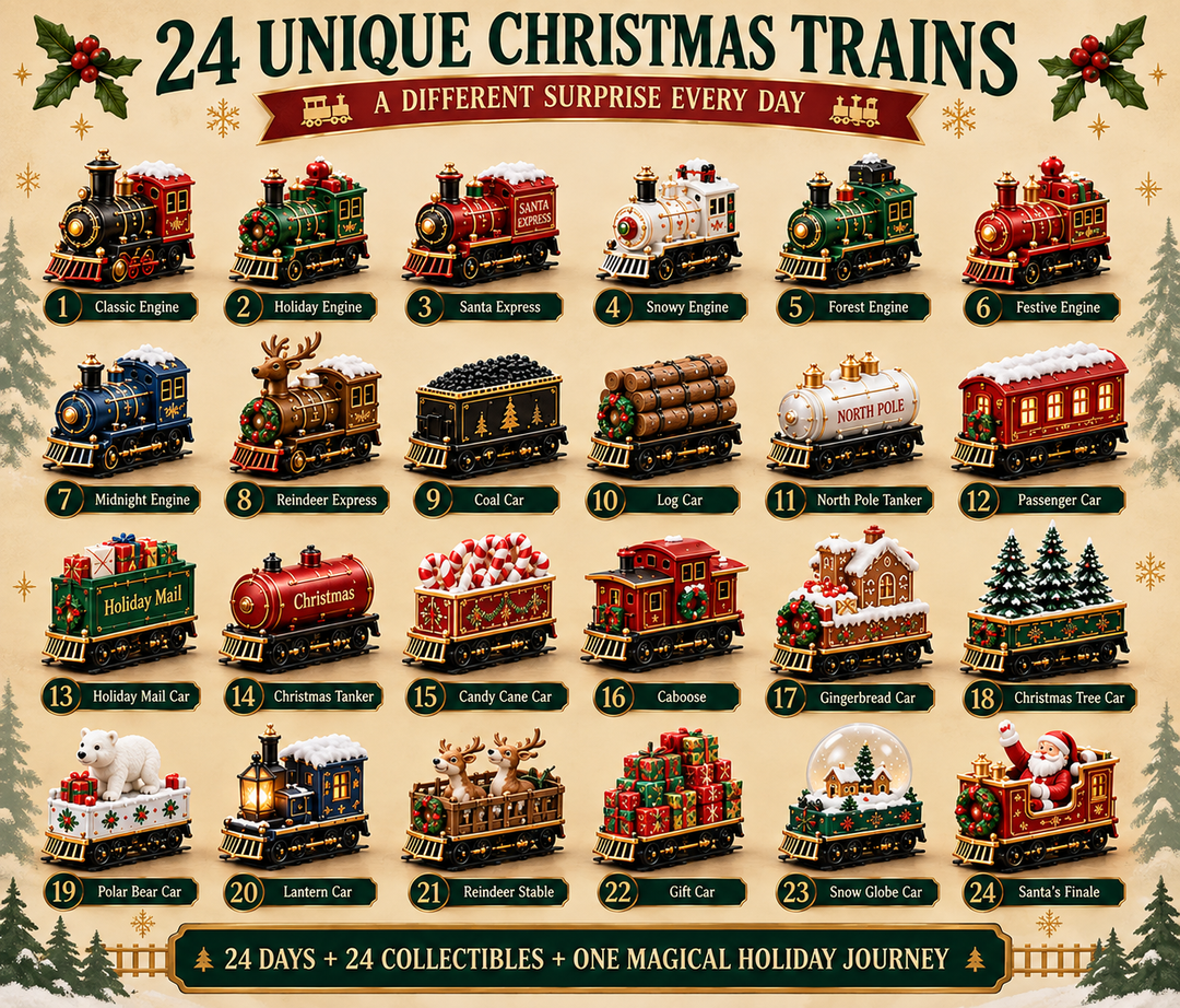 🚂🎄 24 Nuits sur le Chemin de Fer de Noël ✨