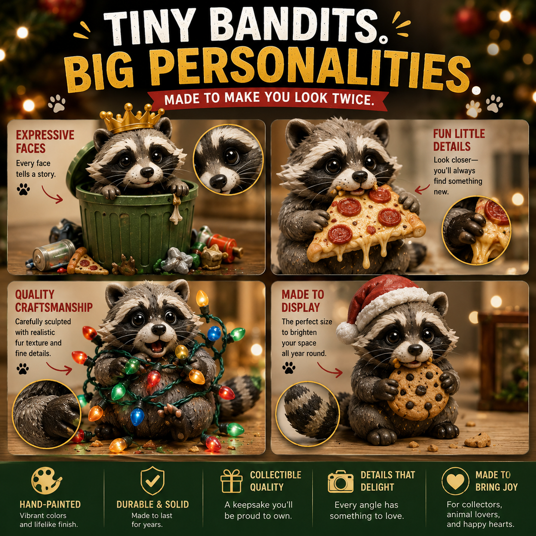 🦝 Calendrier de l’Avent Backyard Bandits – 24 jours de petites bêtises