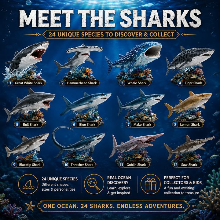 🦈 Calendrier de l’Avent 2026 Monde des Requins