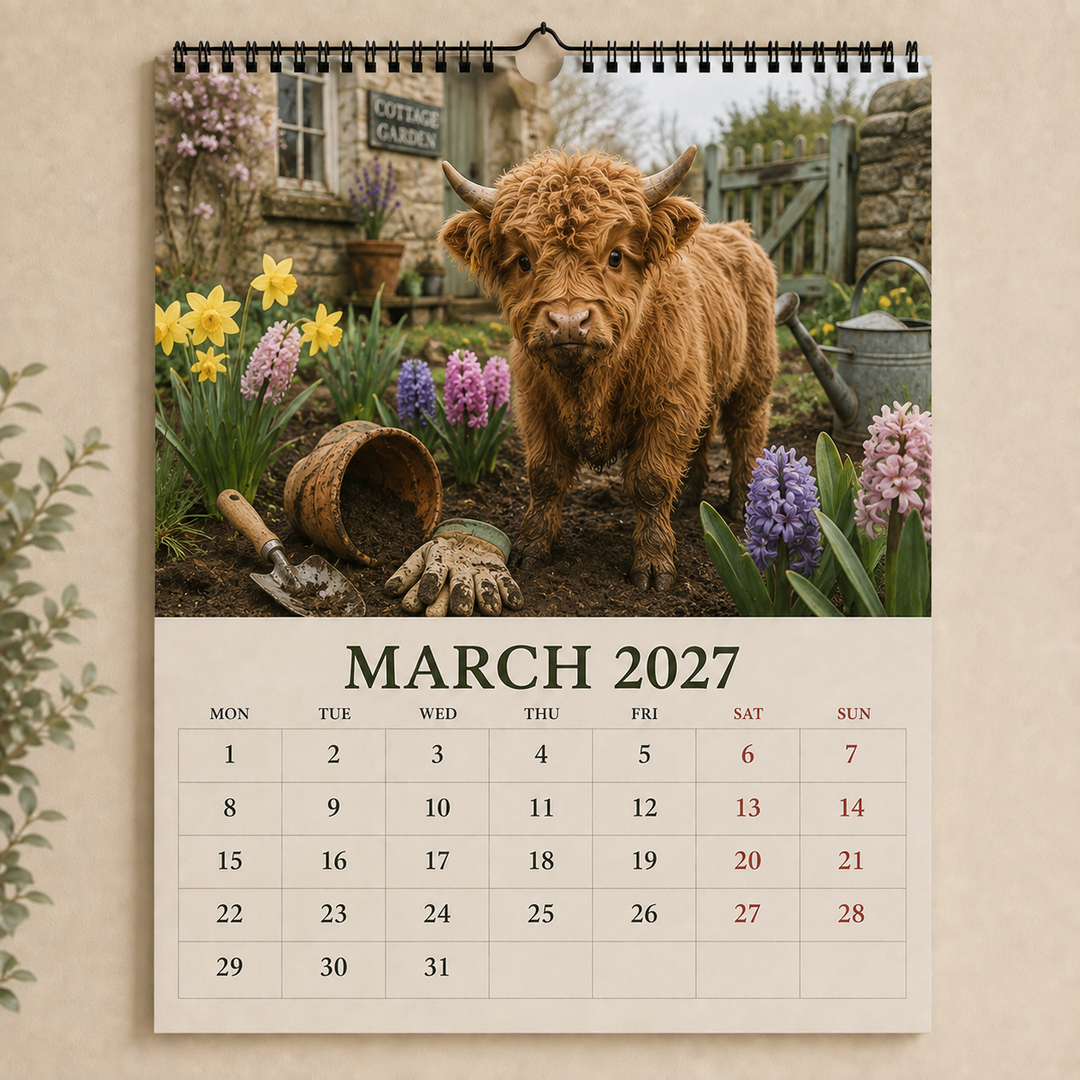 🐮 Calendrier des saisons des vaches Highland 2027