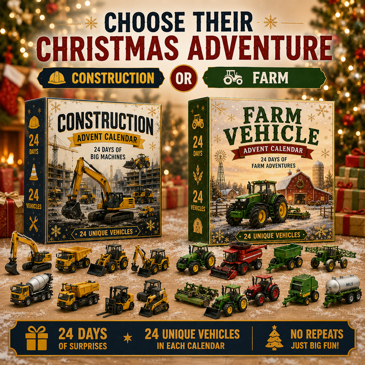 🎄 Calendrier de l’Avent Véhicules – 24 Jours