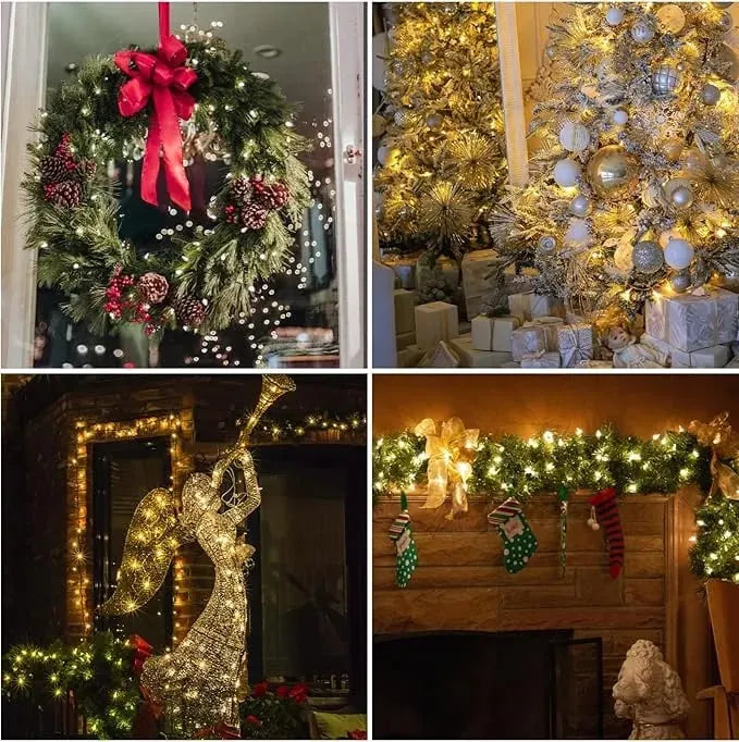 🎄🎁 Vente Flash de Noël ✨ Guirlande lumineuse en fil de cuivre