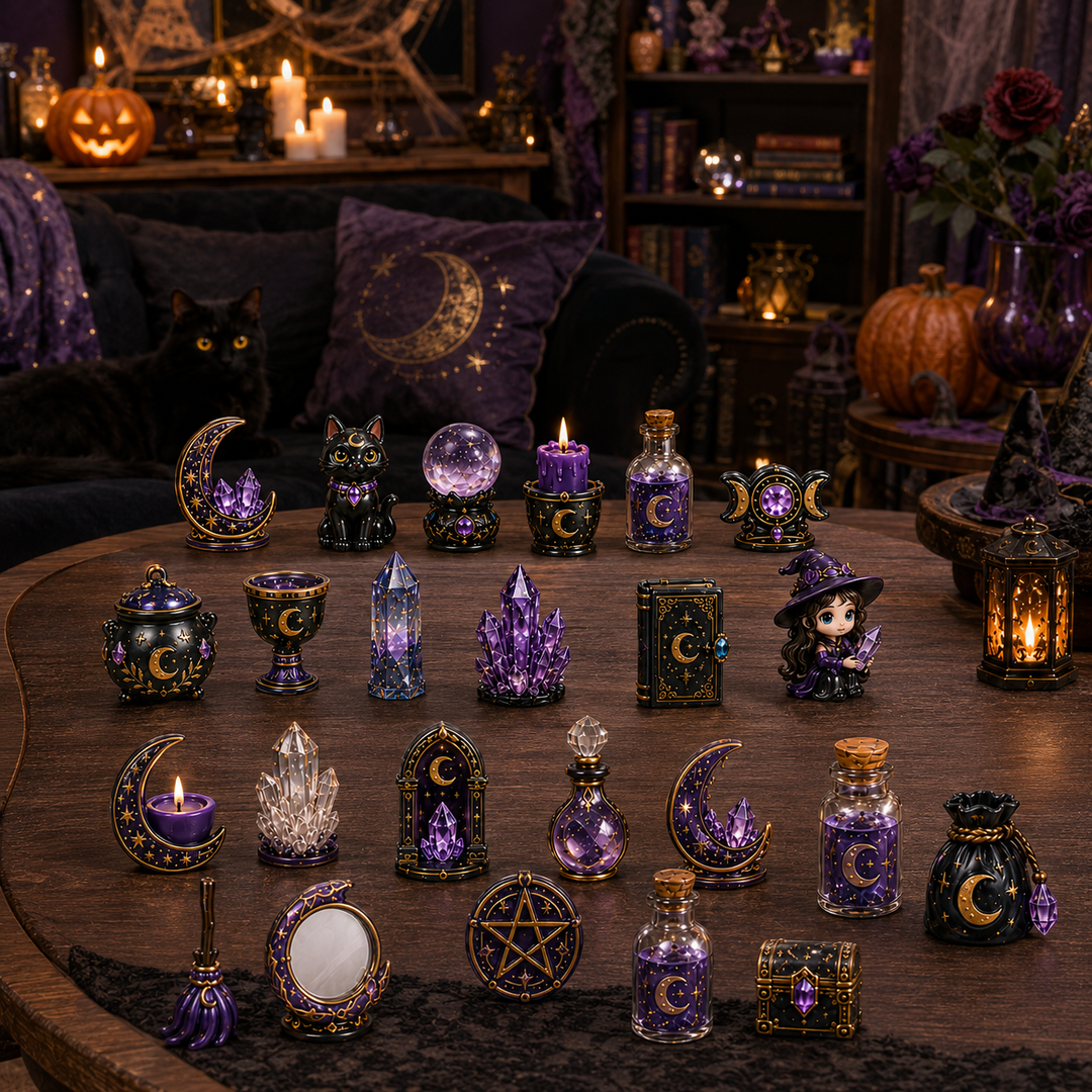 Calendrier de l’Avent Crystal Witch 2027 – 24 Jours de Magie et de Miniatures Mystiques