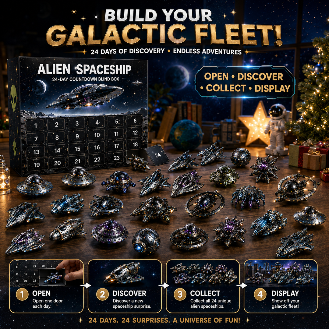 👽🚀 Calendrier de l’Avent Vaisseaux Extraterrestres 2026 – 24 Jours de Surprises Spatiales 🎄✨