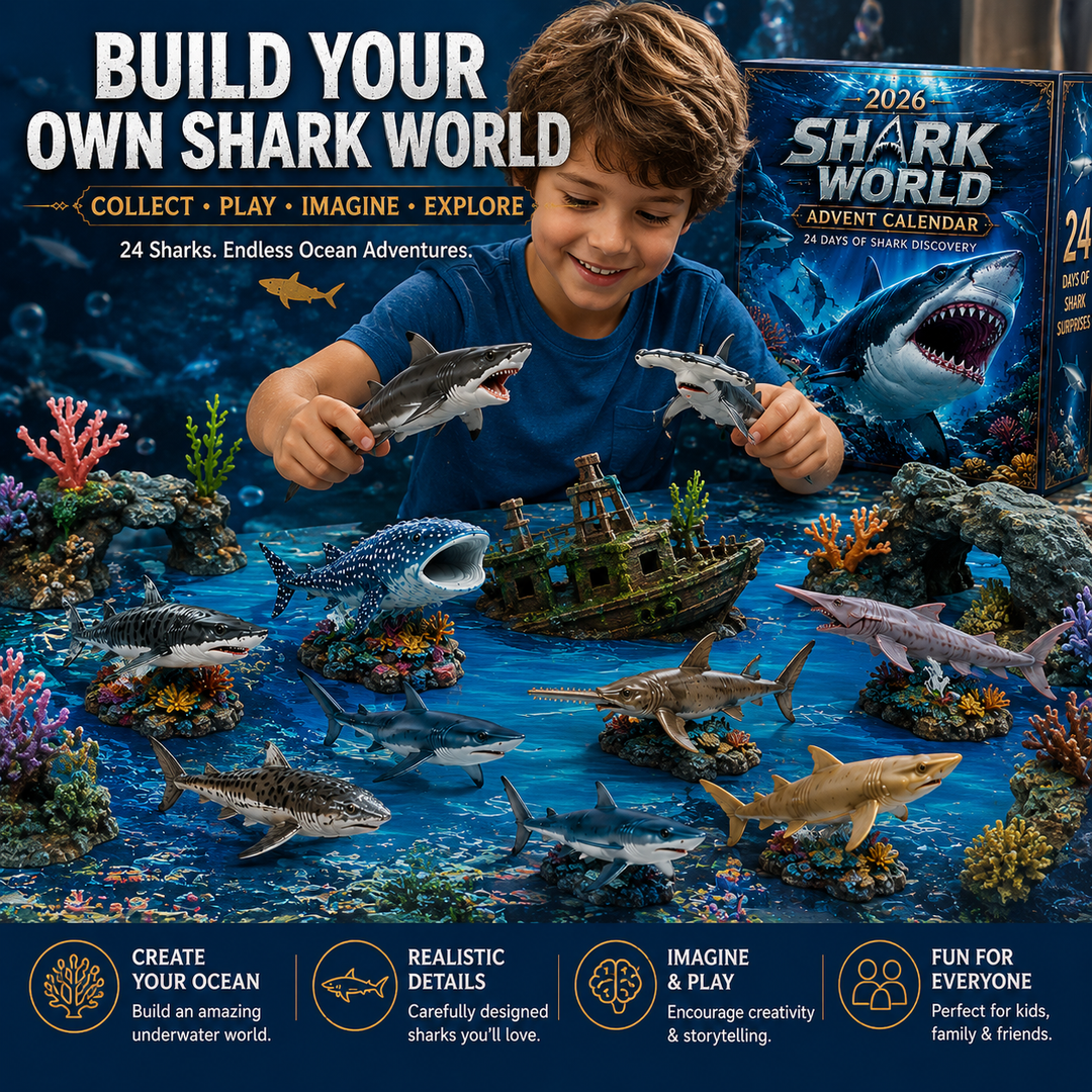🦈 Calendrier de l’Avent 2026 Monde des Requins