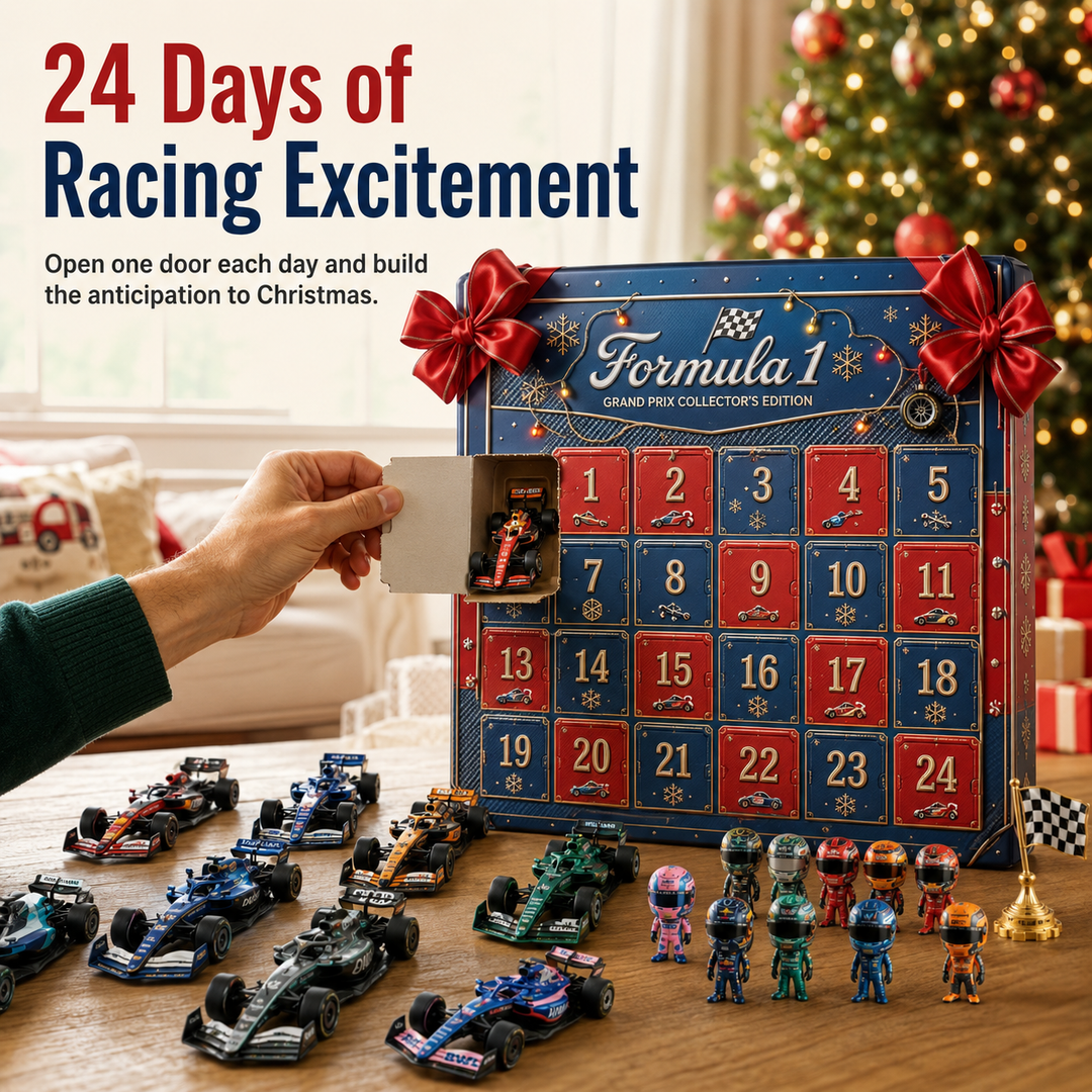 🏎️🏁 24 Jours de Gloire Automobile – Calendrier de l’Avent Grand Prix 2026