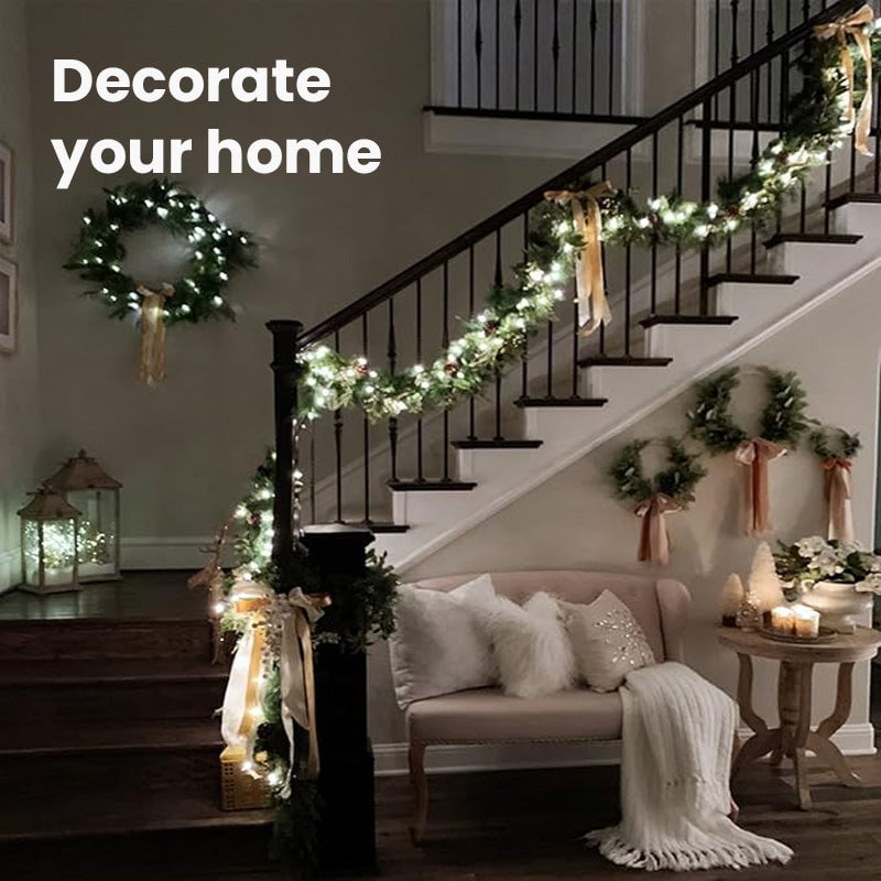 🎄🎁 Vente Flash de Noël ✨ Guirlande lumineuse en fil de cuivre