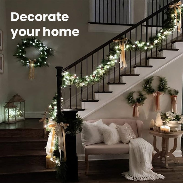 🎄🎁 Vente Flash de Noël ✨ Guirlande lumineuse en fil de cuivre
