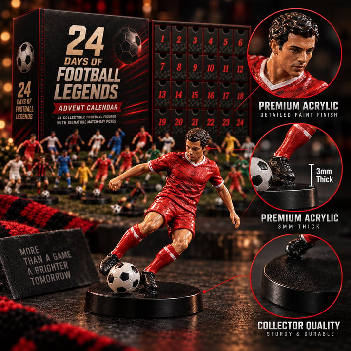 Calendrier de l’Avent Football – 24 Figurines
