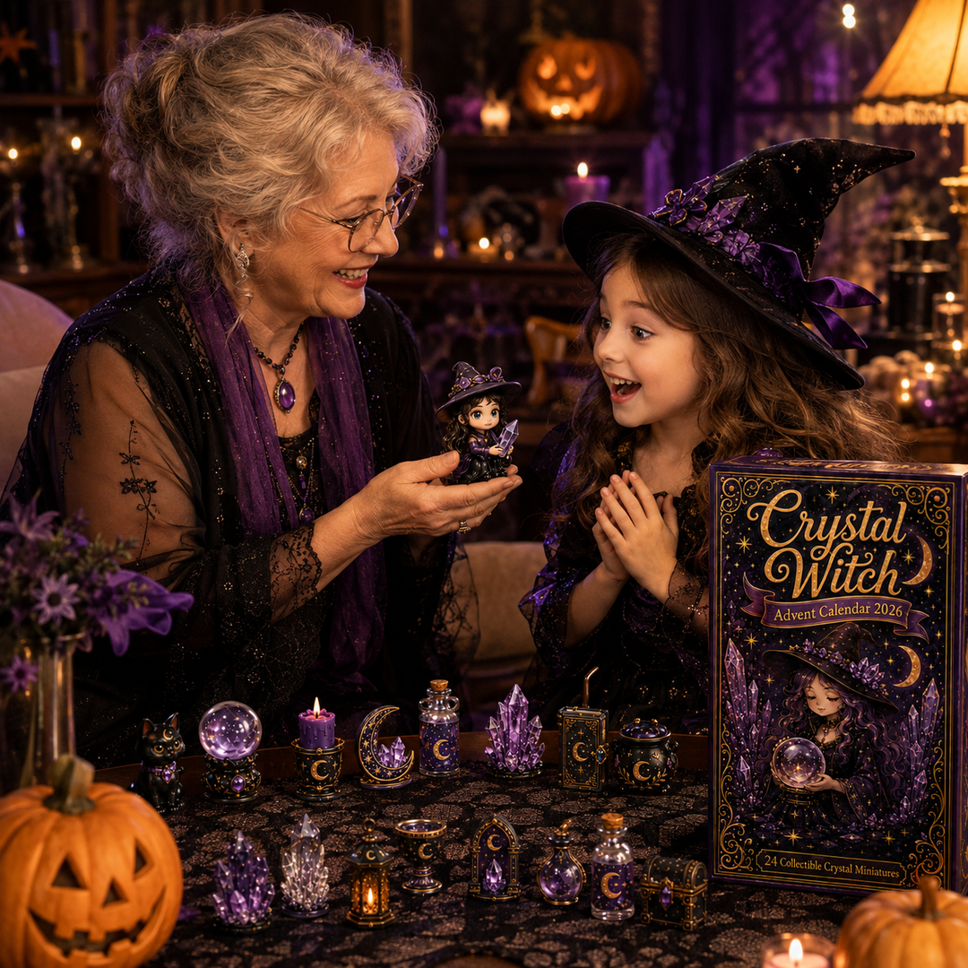 Calendrier de l’Avent Crystal Witch 2027 – 24 Jours de Magie et de Miniatures Mystiques