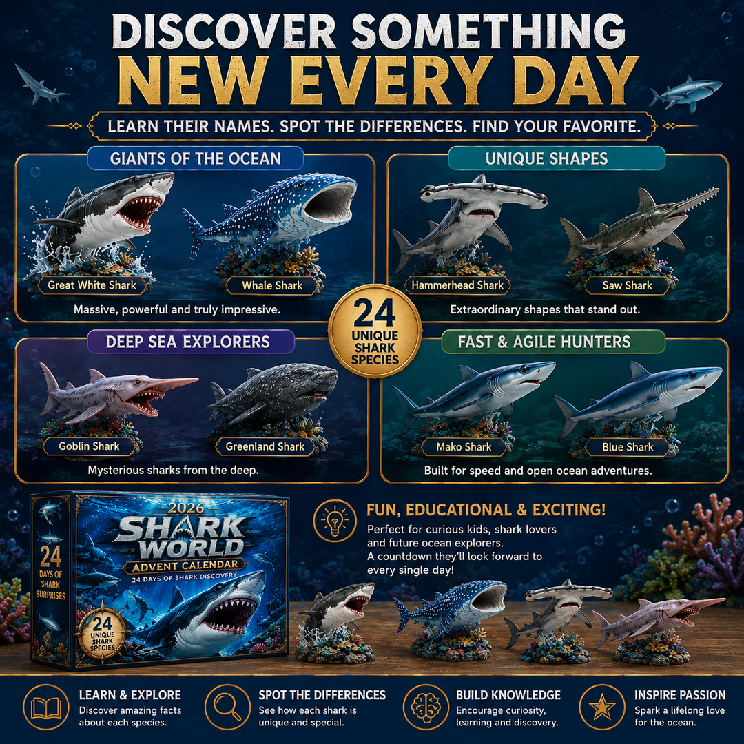 🦈 Calendrier de l’Avent 2026 Monde des Requins