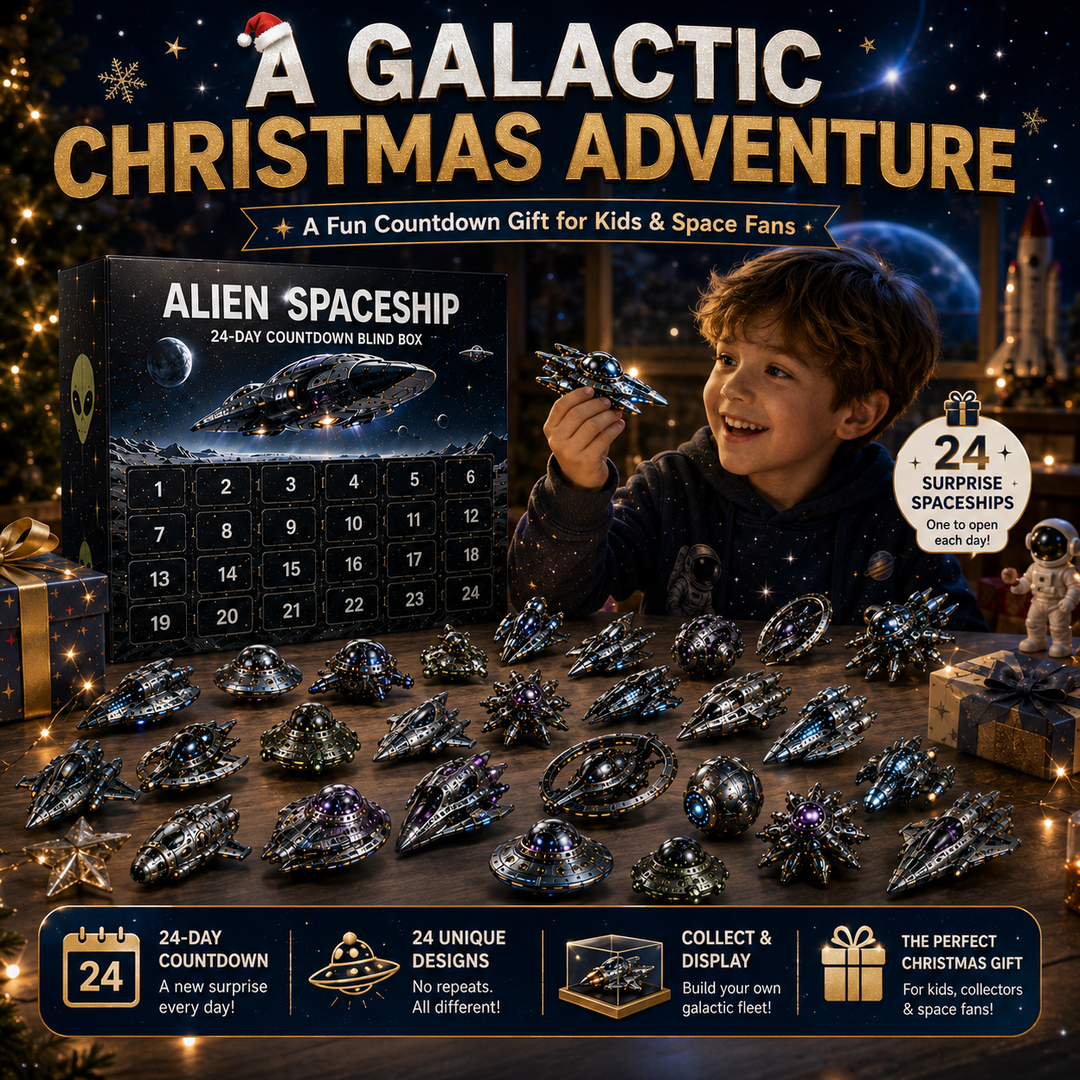 👽🚀 Calendrier de l’Avent Vaisseaux Extraterrestres 2026 – 24 Jours de Surprises Spatiales 🎄✨