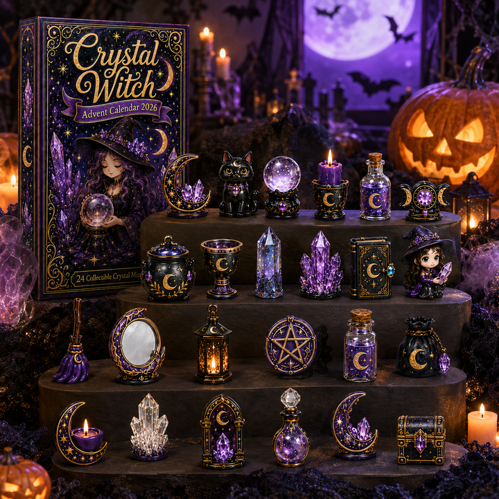 Calendrier de l’Avent Crystal Witch 2027 – 24 Jours de Magie et de Miniatures Mystiques