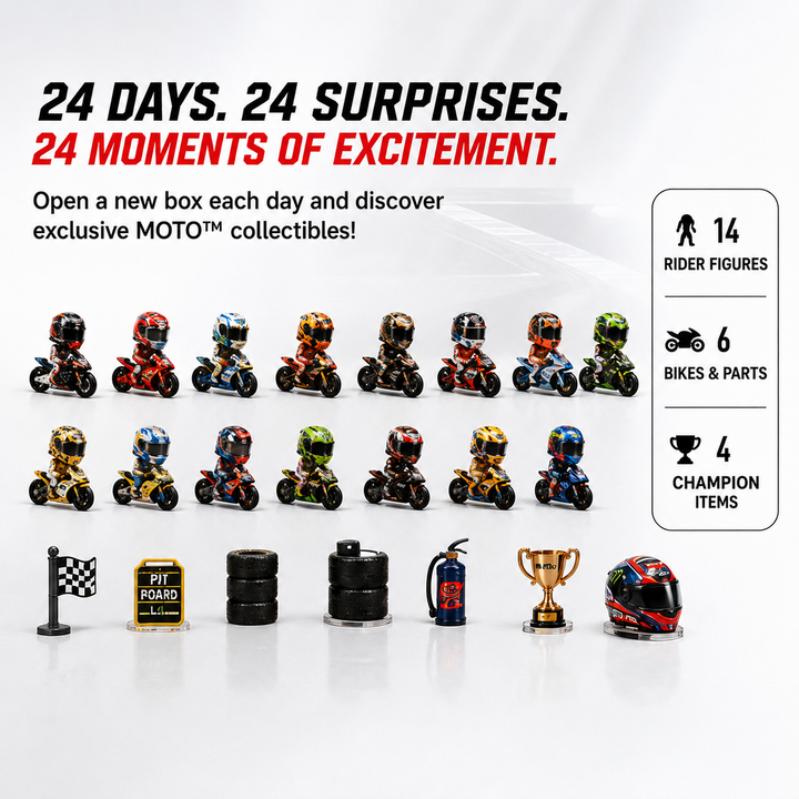 Calendrier de l’Avent MOTO Racing 2026