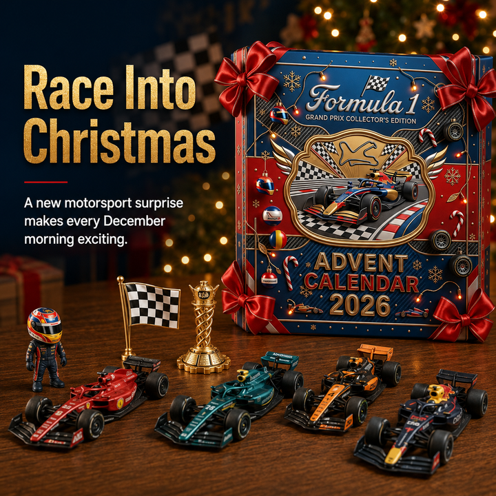🏎️🏁 24 Jours de Gloire Automobile – Calendrier de l’Avent Grand Prix 2026