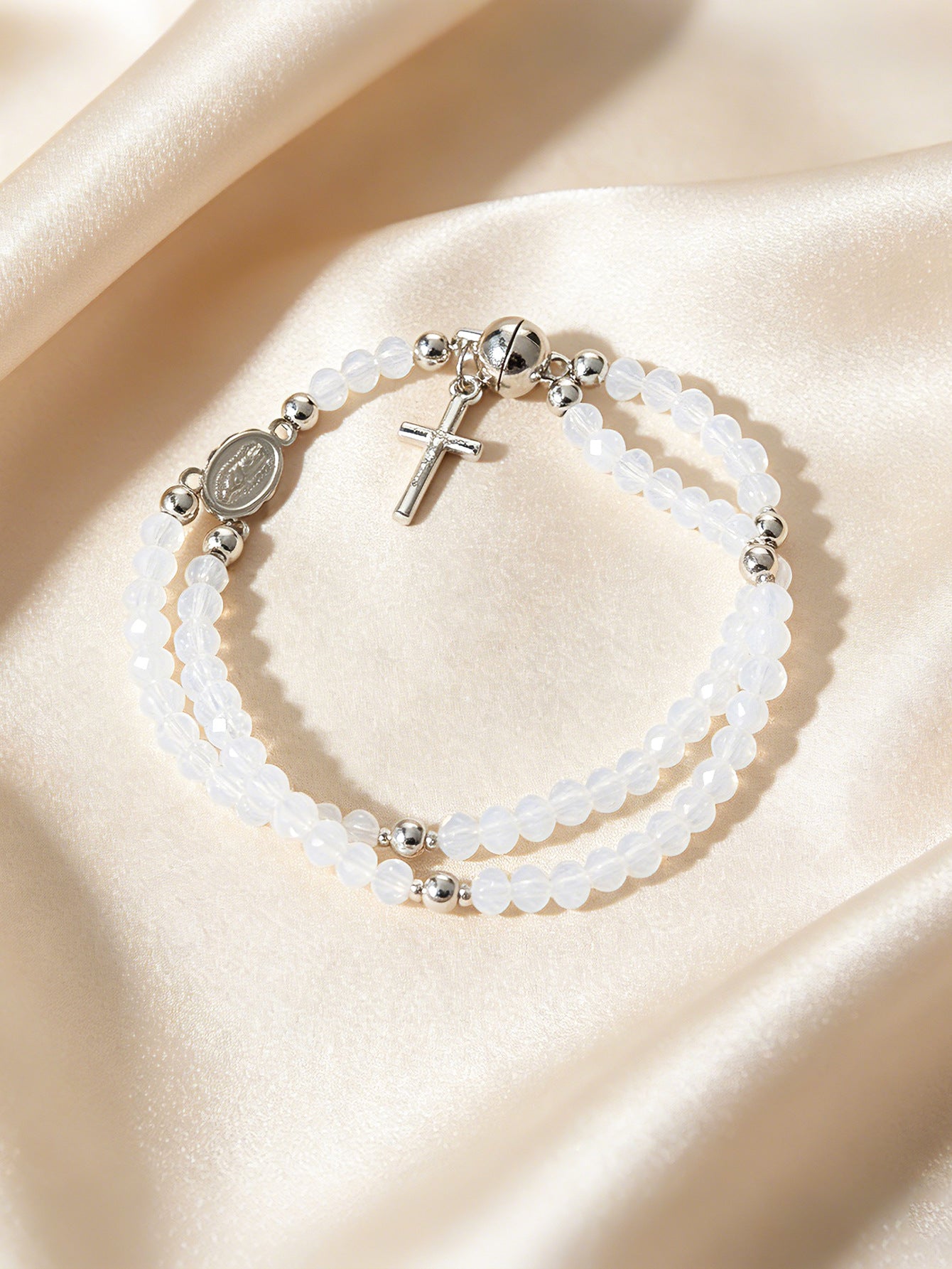 Bracelet tendance avec perles de prière