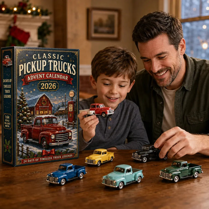 🔥😍 Calendrier de l’Avent Véhicules 2026 – 24 Miniatures 🚜🎄