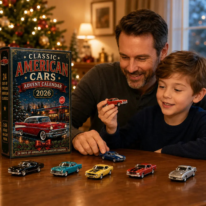 🔥😍 Calendrier de l’Avent Véhicules 2026 – 24 Miniatures 🚜🎄