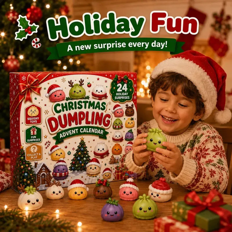🎀 Calendrier de Noël Mini Squishies 2026🎄