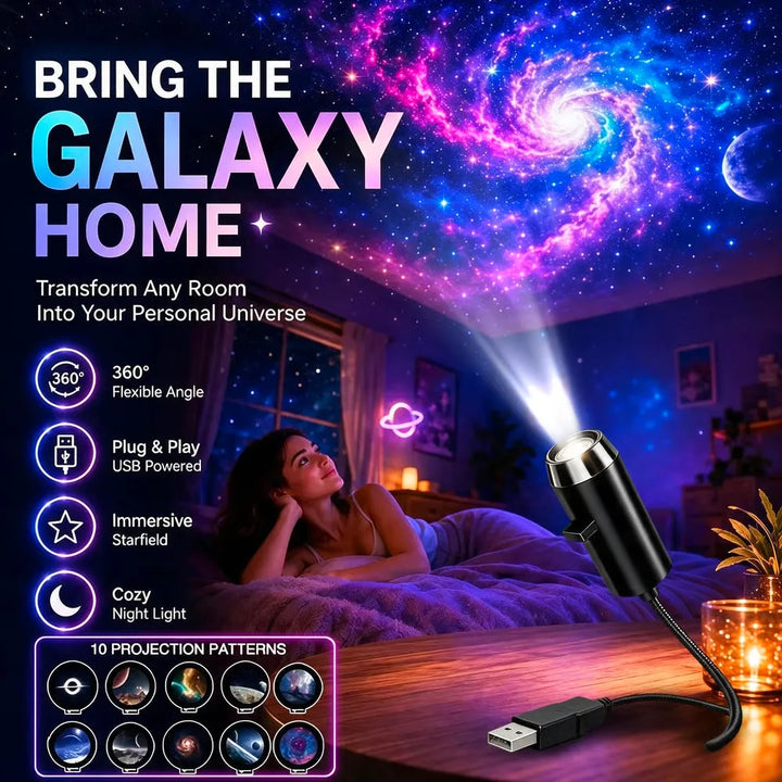 ✨Projecteur de Noël HD Plug-&-Play – 6 ou 10 scènes festives