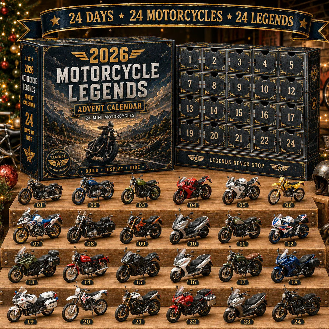 Calendrier de l’Avent Motos pour Enfants 2026 — 24 Mini-Motos 🏍️🎄