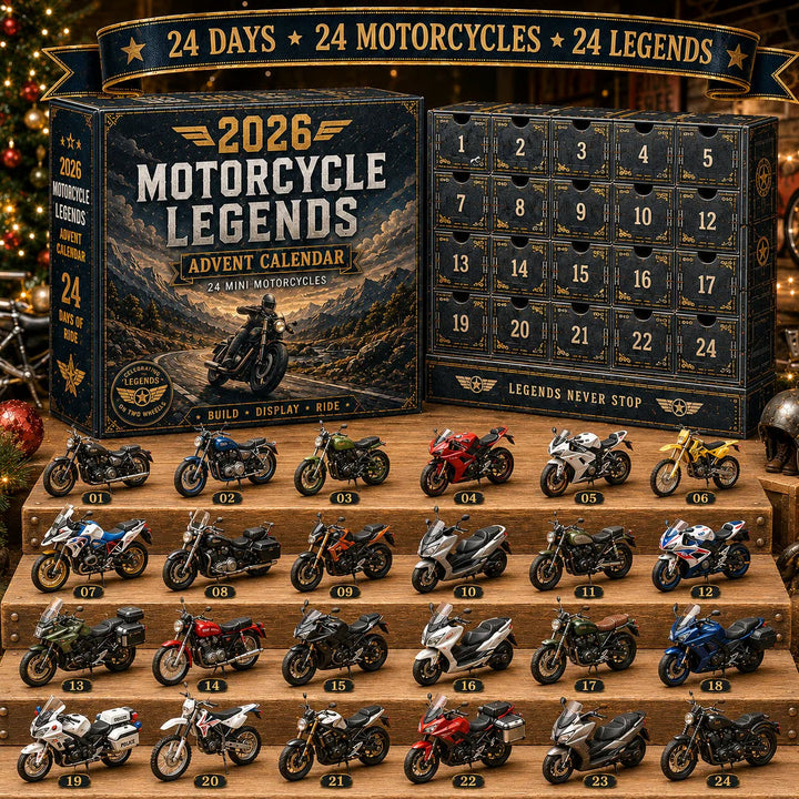 Calendrier de l’Avent Motos pour Enfants 2026 — 24 Mini-Motos 🏍️🎄