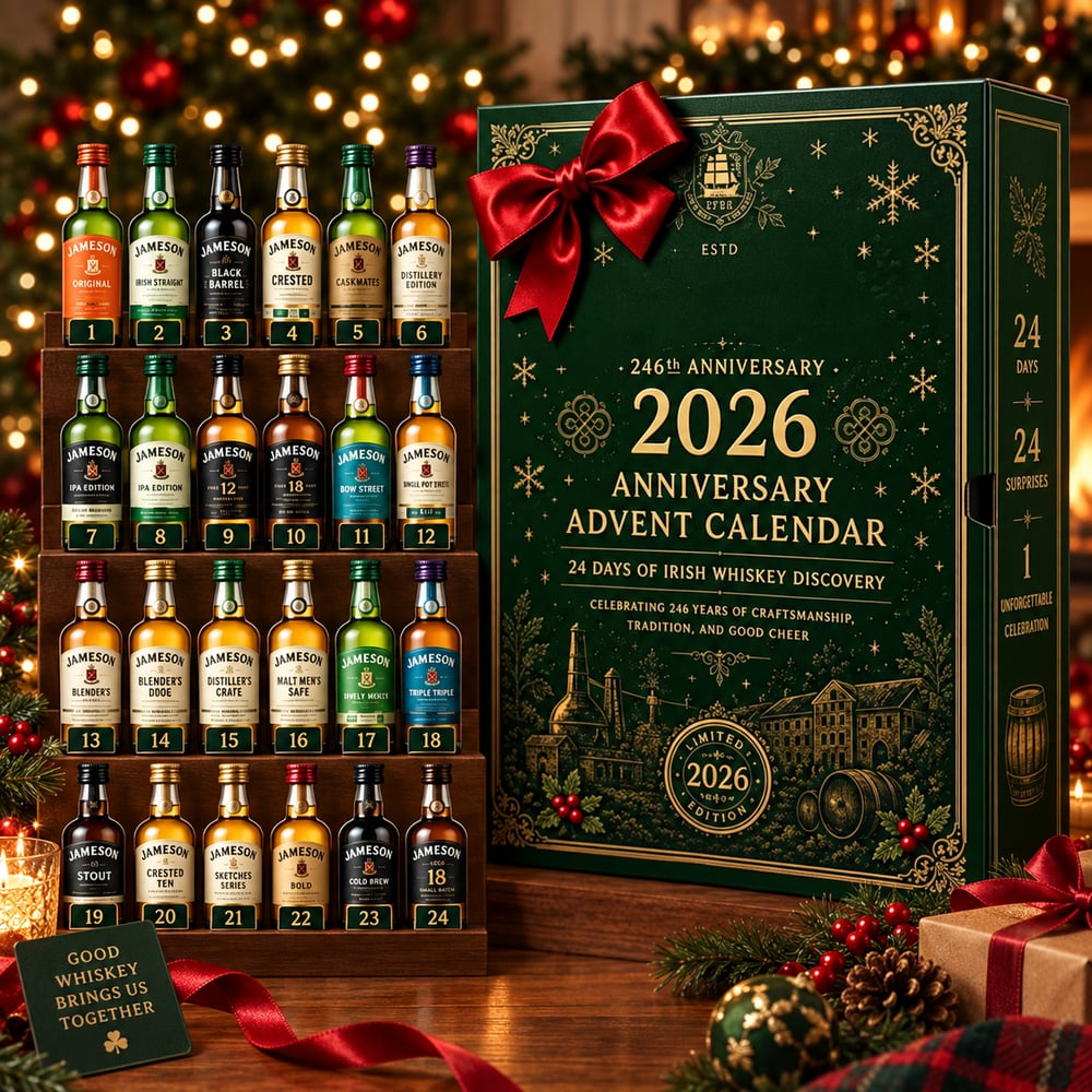 🥂 Calendrier du whisky 2026 pour un compte à rebours de Noël étincelant 🎄