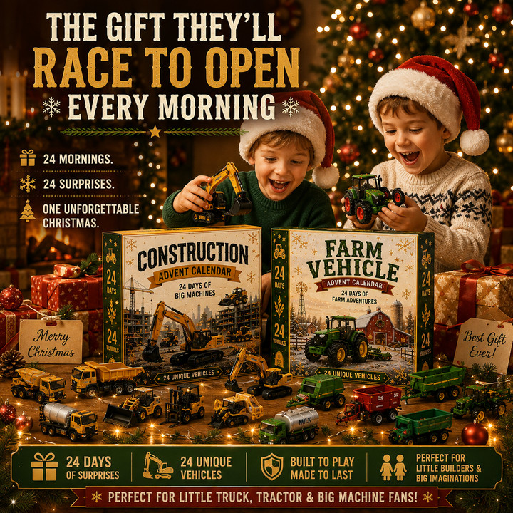 🎄 Calendrier de l’Avent Véhicules – 24 Jours