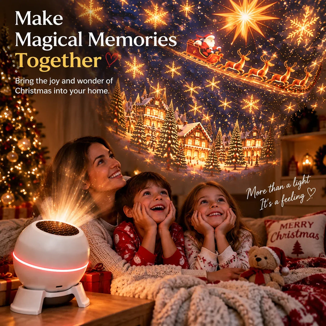 🔥🎄 Projecteur de Noël Magique ✨