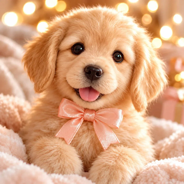 Chiot Robot Golden Retriever Réaliste et Interactif