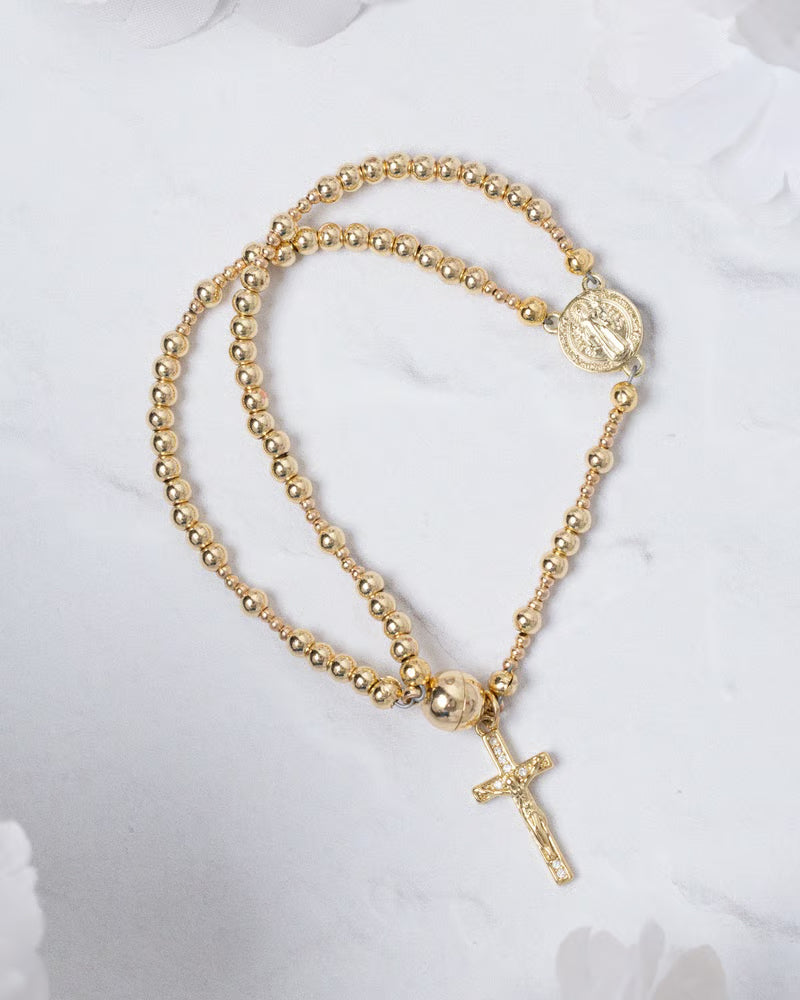 Bracelet tendance avec perles de prière