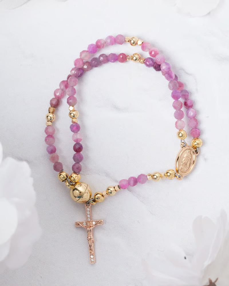 Bracelet tendance avec perles de prière