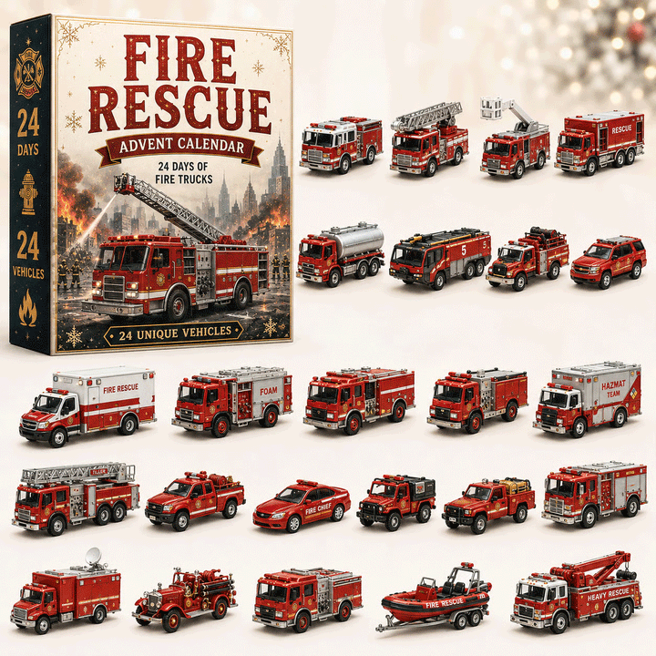 🎄🛻 Calendrier de l’Avent Pick-Up de Noël – 24 Surprises Festives ✨