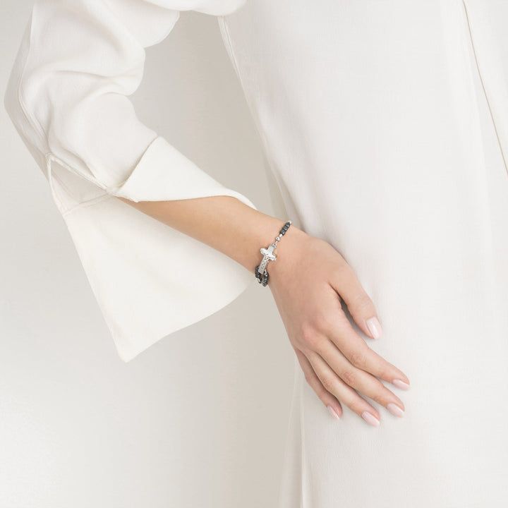Ravie® Hématite mate & argent sterling – Traditionnel